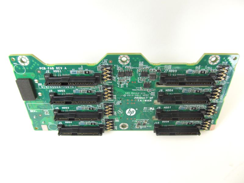 HP 643705-001 Gen8 8-Bay SFF Hard Drive Backplane