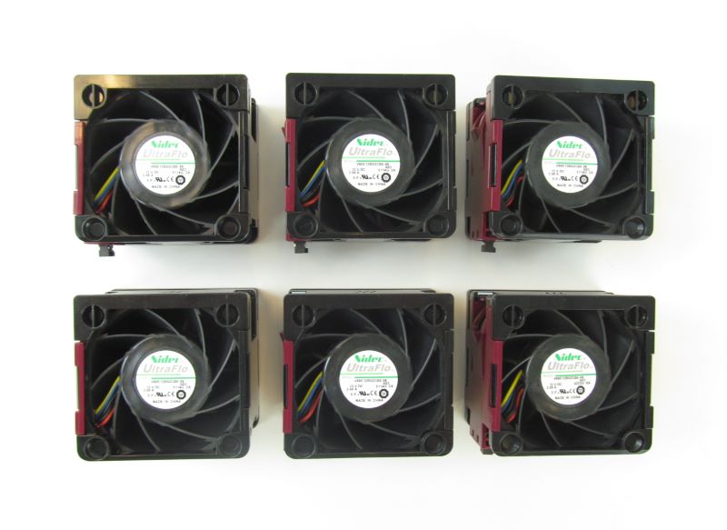 HP 654577-003 Lot of 6, Proliant DL380P Gen8 Cooling Fan 662520-001