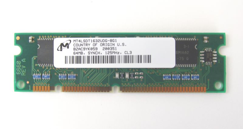 CISCO 15-4508-XX 3.3-V Sdram 64Mb Memory