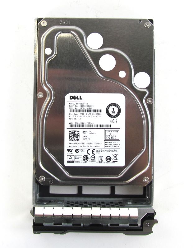Dell GPP3G 1TB 7.2K SAS 3.5 6G EP MG03SCA100