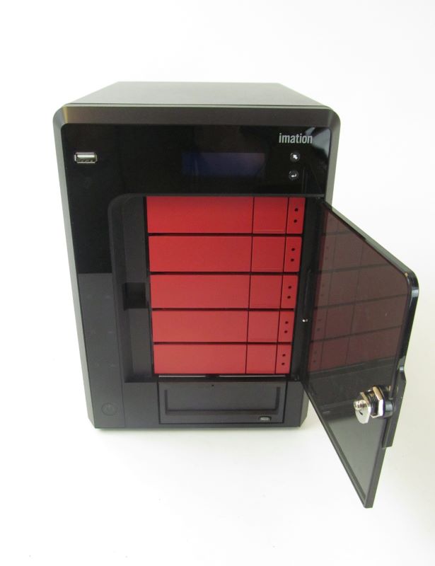 Imation DataGuard T5R 5-Bay Desktop Storage Tower w/ NO KEYS 5x3TB SATA HDD