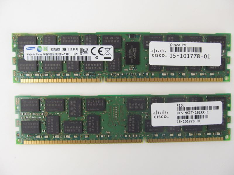 CISCO UCS-MKIT-162RX-C 32Gb 2x16Gb 1333MHz Memory Kit