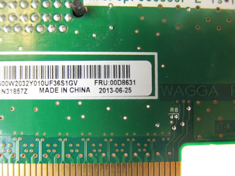 IBM 00D8631 PCI Riser Board 2 for X3630 M4 Server