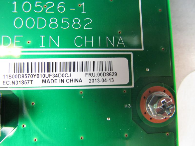 IBM 00D8629 Riser Card 1 Assembly for X3630 M4