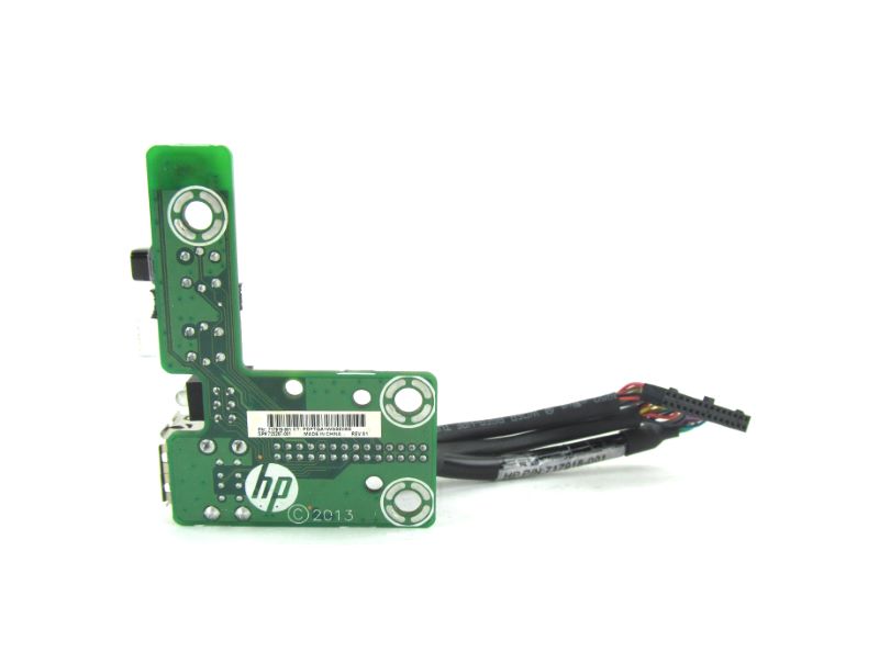 HP 725267-001 Proliant DL320e Gen8 Front I/O Module Assembly