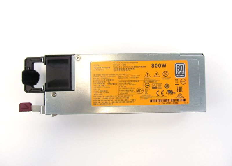 HP 754381-001 800W Flex Slot Platinum Hot-Plug Power Supply Unit