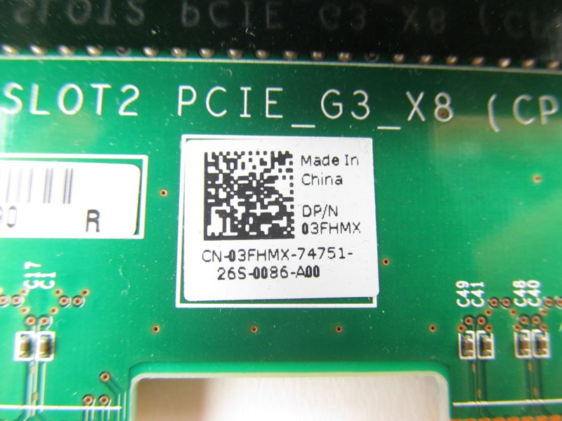 Dell 3FHMX Riser Board #1 For PowerEdge R820