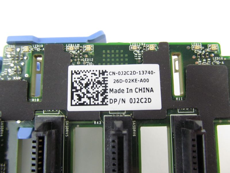 Dell J2C2D Poweredge R720 R820  SAS Backplane 8x2.5"