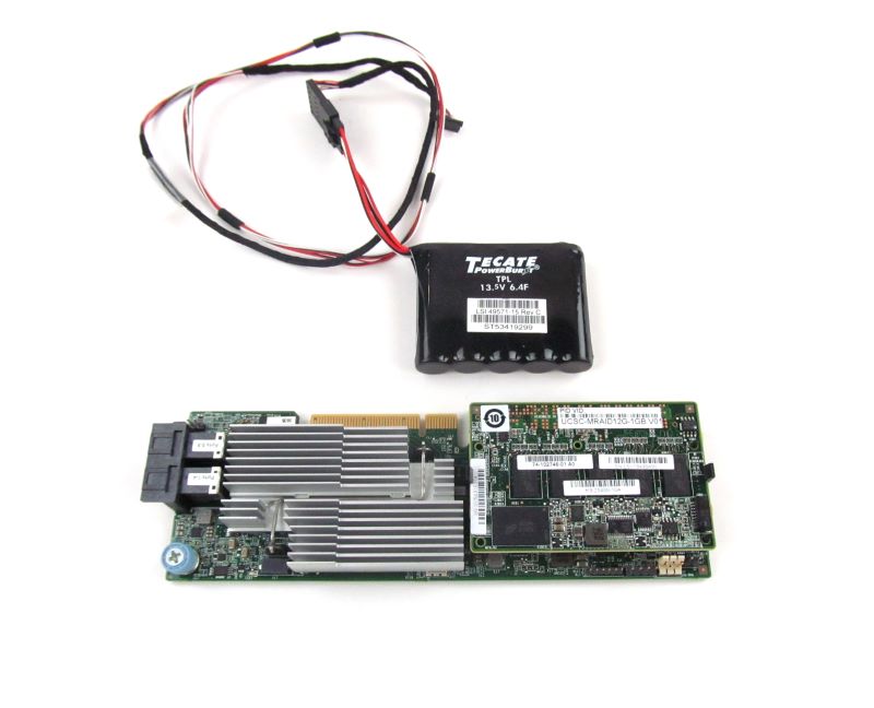 CISCO UCSC-MRAID12G-1GB 1Gb SAS 12Gb/s RAID Controller FBWC Cache