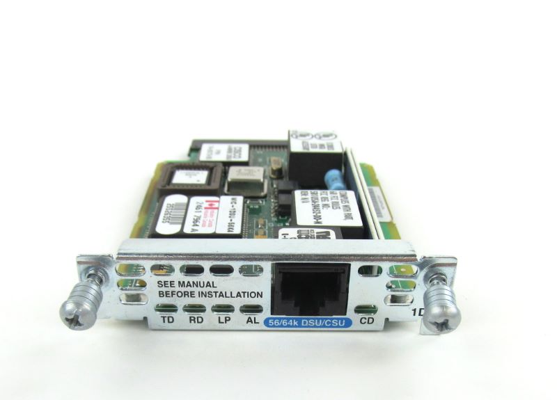 CISCO WIC-1DSU-56K 1-Port 4-Wire DSU / CSU Interface Card