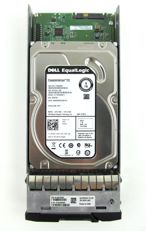 EqaulLogic K7NJ0 1Tb 7.2K RPM SATA LFF 3.5" Hard Drive