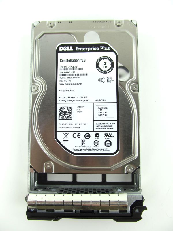 Compellent 7YXTH SC200 2TB NL SAS 7.2K 6Gbps 3.5" Hard Disk Drive