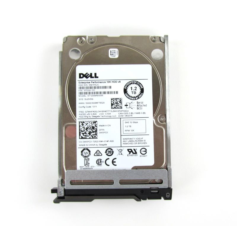 Dell WXPCX 1.2Tb 10K SAS 2.5" Hard Disk Drive ST1200MM0088