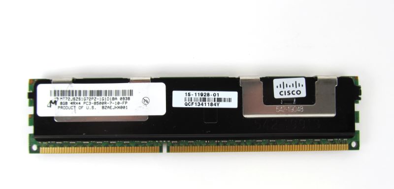 Cisco 15-11928-01 8Gb m4RX4 PC3-8500R Memory DIMM