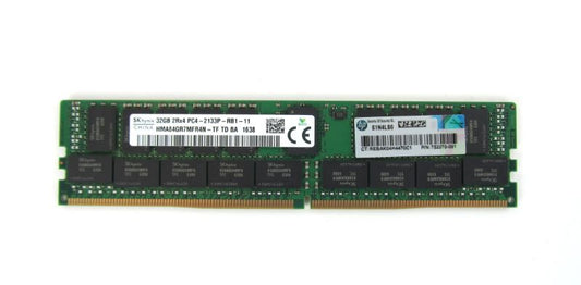 HP 728629-B21 32Gb (1X32Gb) Dual Rank X4 DDR4-2133