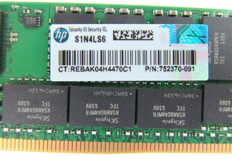 HP 728629-B21 32Gb (1X32Gb) Dual Rank X4 DDR4-2133