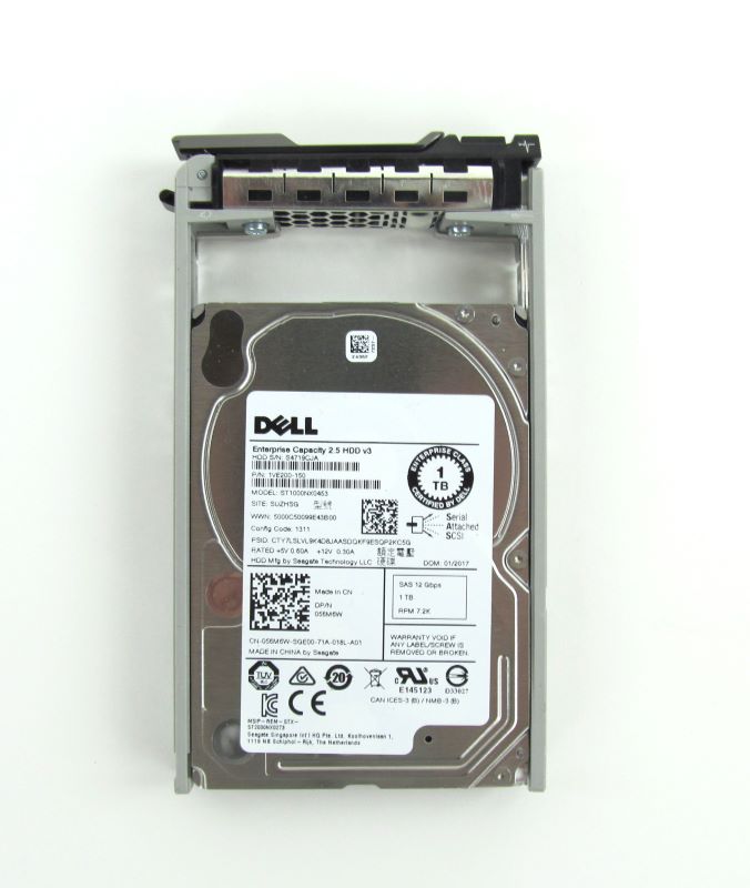 Dell 56M6W 1TB 7.2K SAS 2.5 12G ST100NX0453 / 1VE200-150