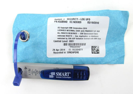 IBM 41T9783 LIC SE CODE GBM 15 Flash Memory for zSeries Systems