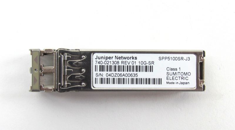 JUNIPER 740-021308 EX-SFP 10GbE SR SFP+ Transceiver