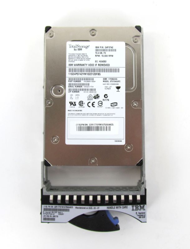 IBM 24P3742 73Gb 15K 2G Hard Disk Drive HDD