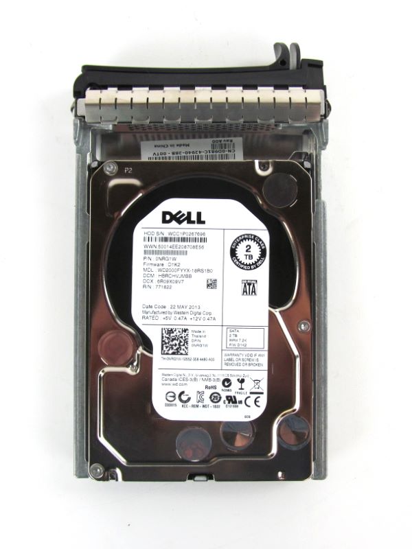 Dell NRG1W 2Tb SATA 7200rpm  6Gbps 3.5" Hard  Drive
