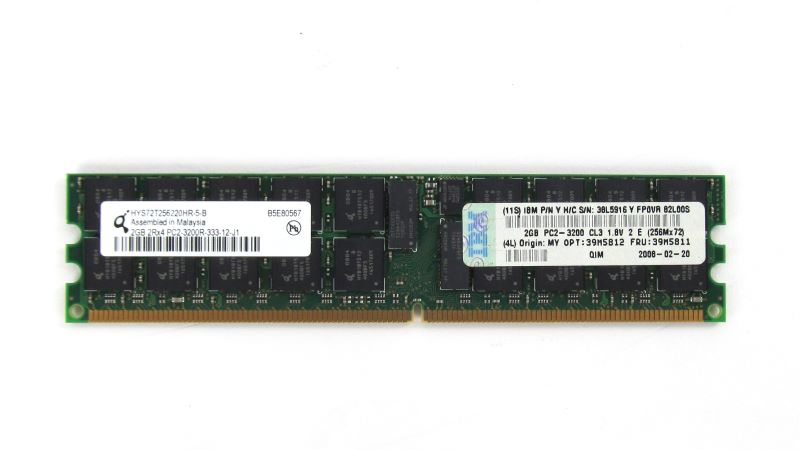 IBM 39M5811 2Gb 2RX4 PC2-3200 ECC Memory
