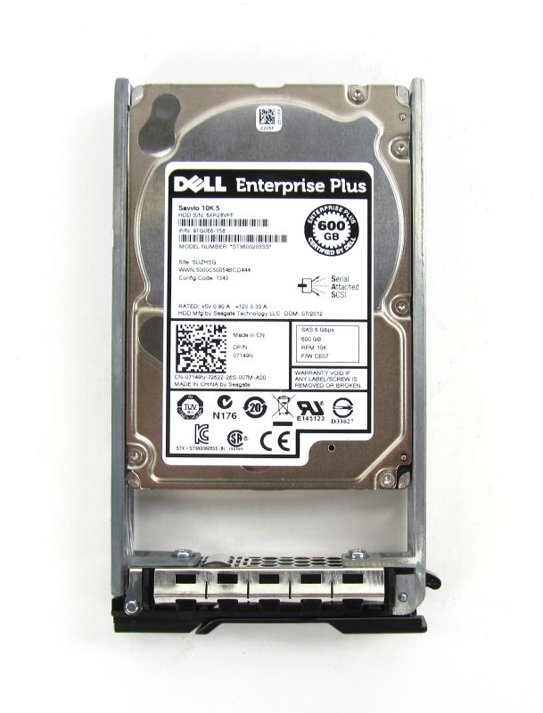 Compellent 7149N 600Gb SAS 10K RPM 2.5" Hard Disk Drive HDD