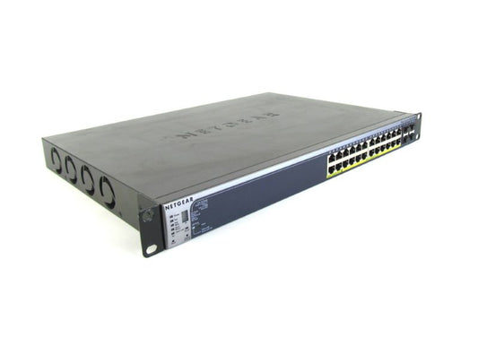 Netgear GS724TPS 24 Port ProSAFE Gigabit Stackable PoE Smart Switch
