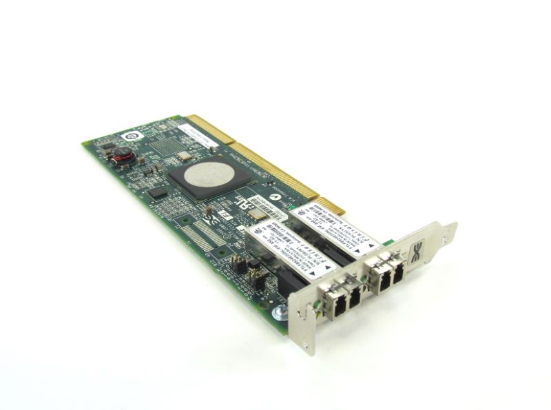 HP 641233-001 E/F Class 2-Port 4Gb Fibre Channel PCIx Adapter Low Profile