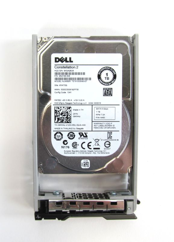 Dell 342-3520 1TB 7.2K 6G SATA 512n 2.5in HDD w/G13 Tray
