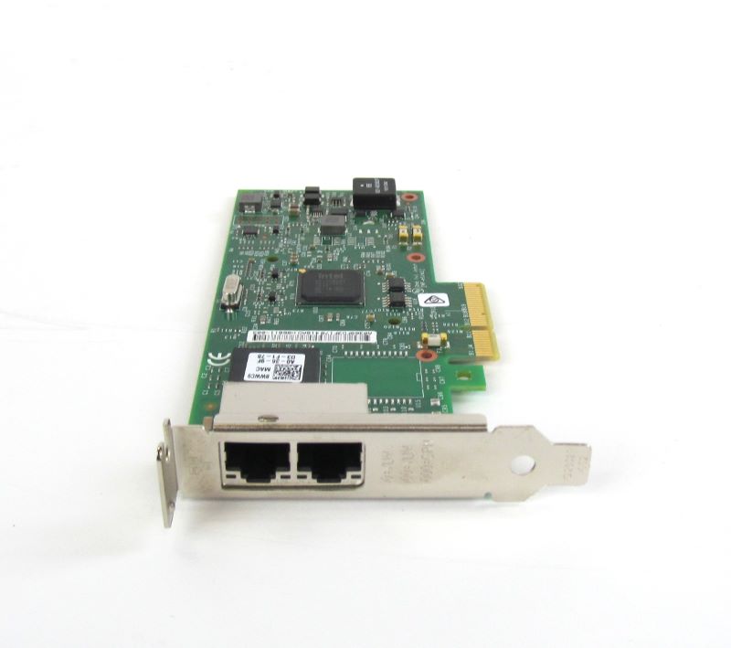 Dell 8WWC9 Intel I350 Dual Port 1Gb PCI-E Ethernet Card