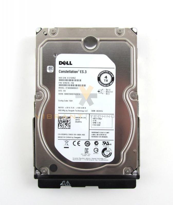 Dell 0529FG 4Tb 7.2K RPM 6Gbps SAS Hard Disk Drive HDD
