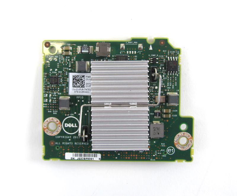 Dell JVFVR Broadcom 57810-K Dual Port 10Gb Daughter Card M620 Blade