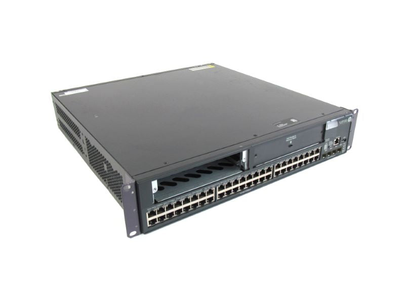 HP JG242A 48 Port L3 5800-48G-POE+ Network Switch w/ 2 Interface Slots