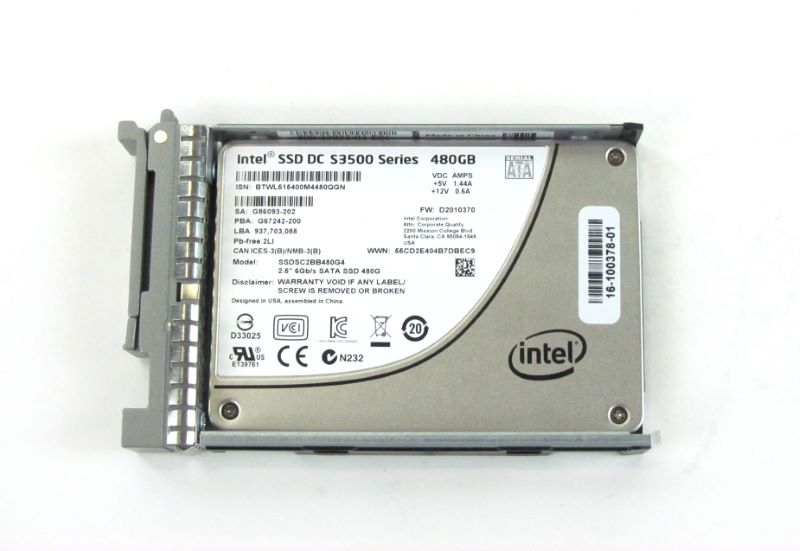 CISCO UCS-SD480G0KS2-EV UCS 480Gb 2.5" 6Gbps SATA Enterprise SSD