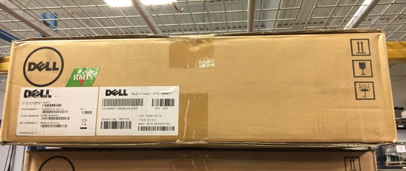 Dell S55T-AC-R 44 Port Gigabit 4X SFP Port Switch, 2x AC Power, Rack Kit