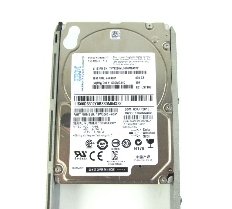 IBM 1964 600Gb 10K RPM SAS SFF-2 HDD