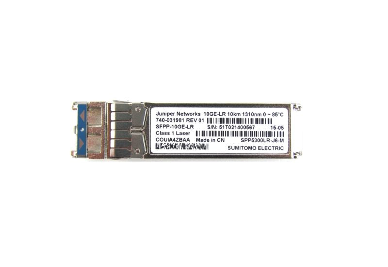 Juniper Original SFPP-10GE-LR 10 Gigabit Ethernet SFP+ Long Range