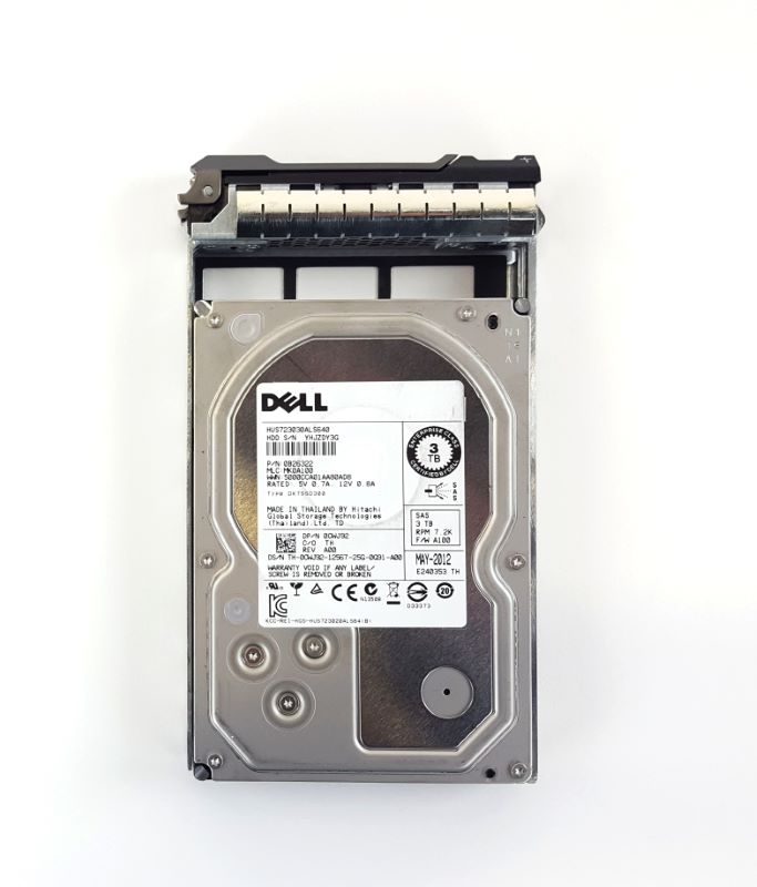 Dell CWJ92 3TB SAS 6Gbps 7200RPM 3.5" Hard Drive