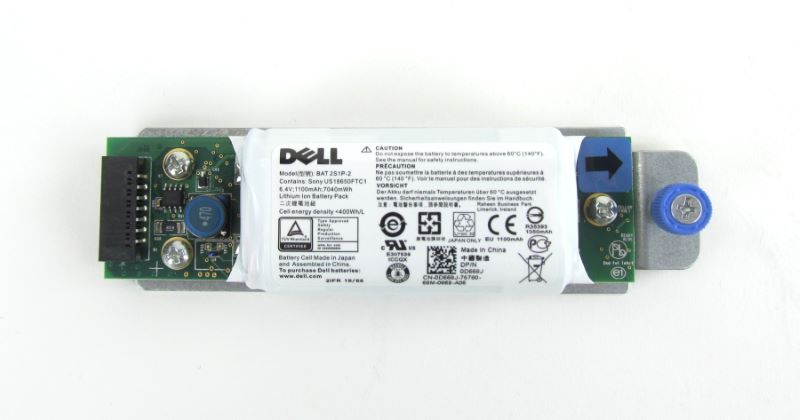 Dell D668J NEW MD3200 MD3220 PowerVault Controller Battery BAT 2S1P-2