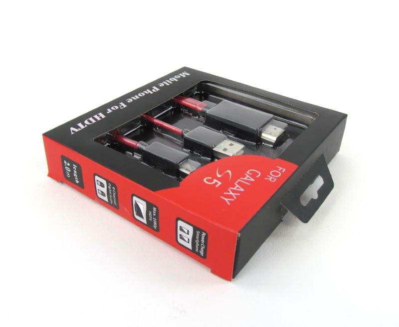 4 New in Box MHL 11-Pin Micro USB to HDMI Media Adapter Cable