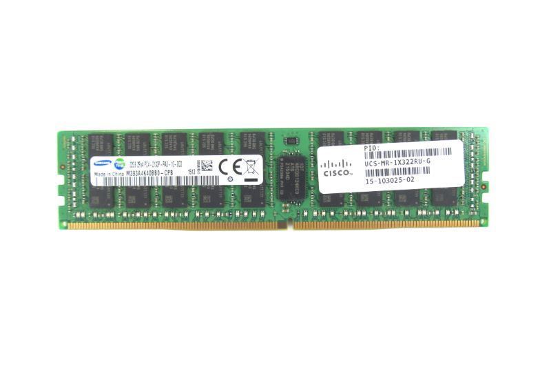 CISCO UCS-MR-1X322RU-G 32GB DDR4-2133P 2RX4 Memory
