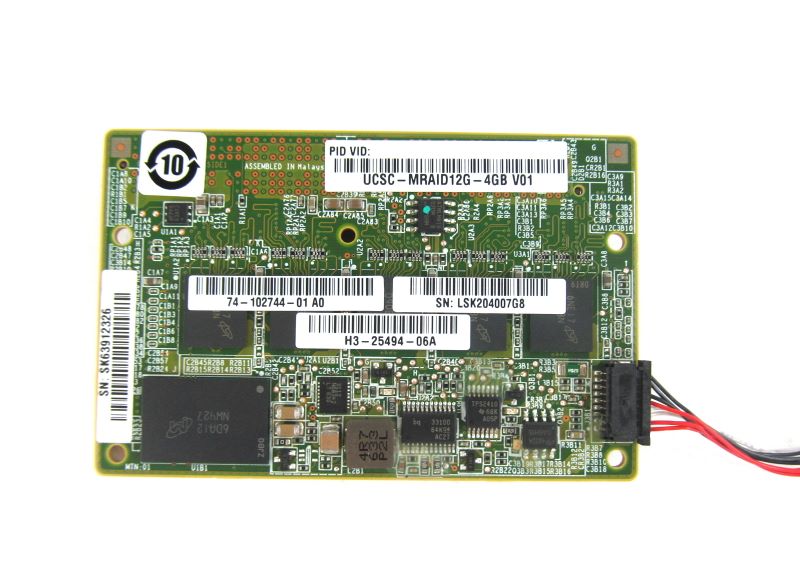 CISCO UCSC-MRAID12G-4GB 4GB FBWC Cache Plus Battery