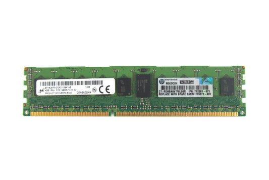 HP 712381-071 4GB (1X4GB) 1RX4 PC3-14900R