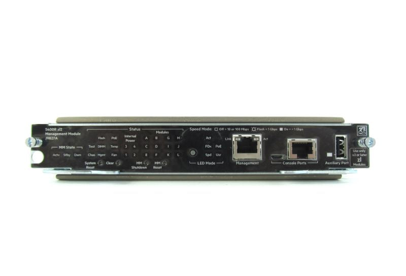 HP J9827A 5400R ZL2 Management Module