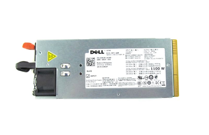 Dell 3MJJP 1100W PSU FOR R510/R810/R910/T710
