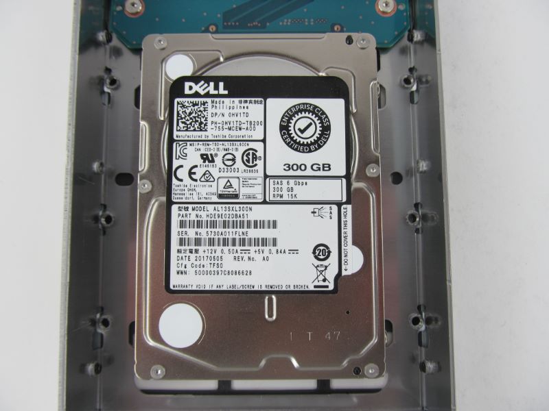 Dell HV1TD 300GB 15K 6GBPS SAS 2.5" Come in Conversion Tray