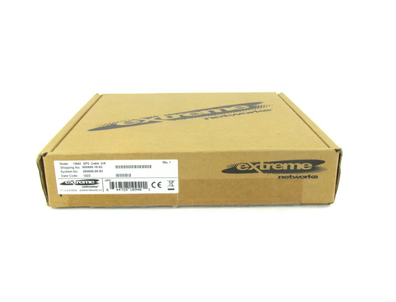 New Open Box Extreme 10940 EPS Cable 2X9 X250E-48P X450E-48P