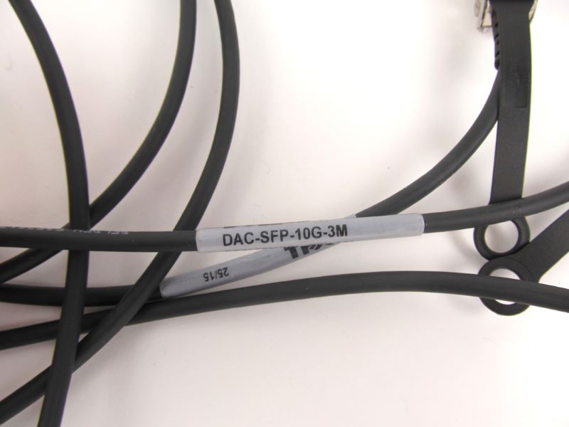 Dell 53HVN 3M 10GbE SFP+ Direct Attach Twinax Cable