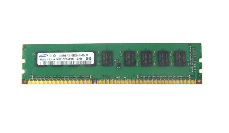 Dell M391B2873EH1-CH9 1GB 1Rx8 DDR3 ECC PC3-10600E 1333MHz  Dimm
